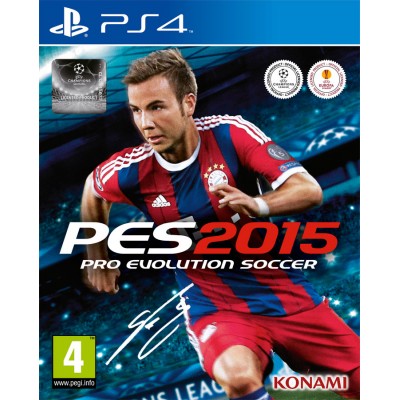 Pro Evolution Soccer 2015 (русские субтитры) (PS4)
