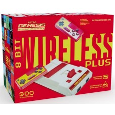 Игровая приставка Retro Genesis 8 Bit Wireless + 300 игр (модель: C-56C, Серия: C-50, AV кабель, 2 беспроводных джойстика)