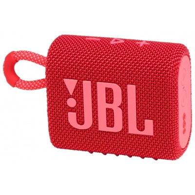 Портативная акустика JBL GO 3, 4.2 Вт, красный