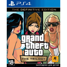 Grand Theft Auto: The Trilogy The Definitive Edition (русские субтитры) (PS4)
