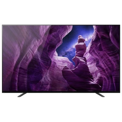 55" Телевизор Sony KD-55A8 2020 OLED, HDR, Triluminos, черный
