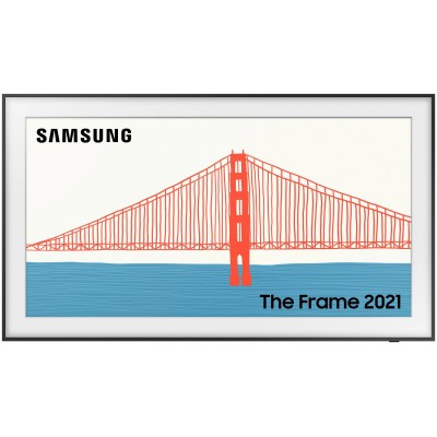 55" Телевизор Samsung The Frame QE55LS03AAU 2021 QLED, HDR, черный