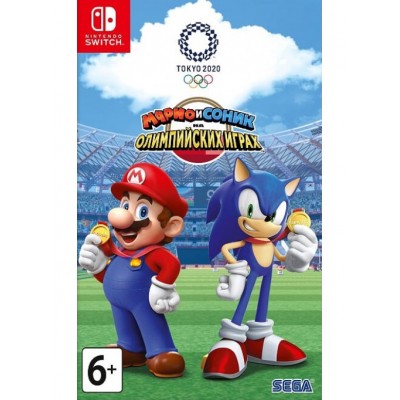 Марио и Соник на Олимпийских играх 2020 в Токио (русская версия) (Nintendo Switch)