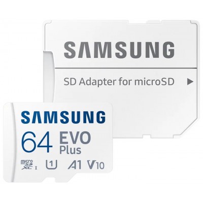 Карта памяти Samsung MicroSDXC Evo Plus 64GB MB-MC64KA/CN