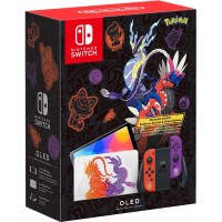Игровая приставка Nintendo Switch OLED 64 ГБ, Pokemon Scarlet and Violet Edition