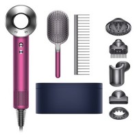 Фен Dyson Supersonic HD08 (Re-order 412989-01) (фуксия/никель), Gift Edition + расчески, IN Индия