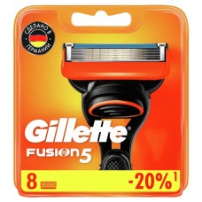 Сменные кассеты для бритья Gillette Fusion 5, 8 шт Original