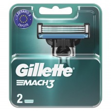 Сменные кассеты Gillette Mach3, 2 шт. Original