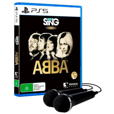 Let's Sing: ABBA (Игра + 2 Микрофона) (полностью на английском языке) PS5