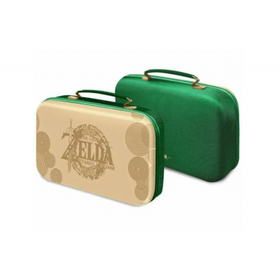 Сумка для геймпадов и аксессуаров Storage Bag для Nintendo Switch / OLED (The Legend of Zelda: Tears of the Kingdom) (Gold)