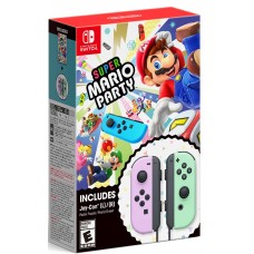 Геймпад Nintendo Joy-Con (Paste Purple / Paste Green) + Super Mario Party (SW)