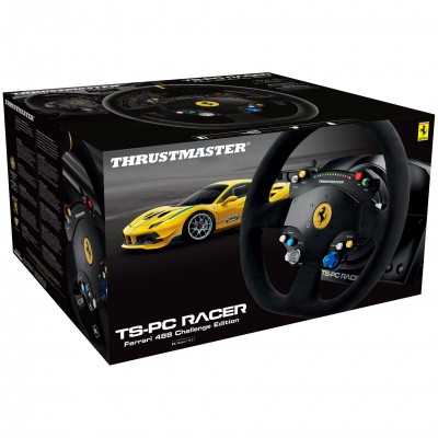 Руль Thrustmaster TS-PC Racer Ferrari 488 Challenge Edition, черный