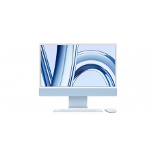 Моноблок Apple iMac 24' (M3 8C CPU, 10C GPU, 2023) 8 ГБ, 512 ГБ SSD MQRR3 Blue