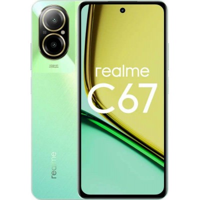Смартфон realme C67 6/128 ГБ RU, 2 nano SIM, зеленый оазис