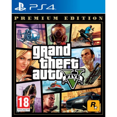Grand Theft Auto V. Premium Edition (русские субтитры) (PS4)