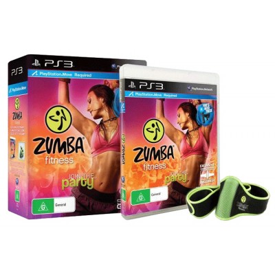 Zumba Fitness. (Игра + спортивная повязка ) (для Playstation Move) (PS3)