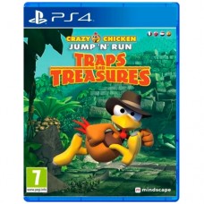 Crazy Chiken: Jump 'n' Run - Traps and Treasures  английская версия] [PS4)
