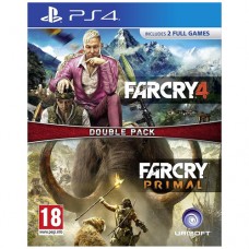 Far Cry 4 + Far Cry Primal - Double Pack (русская версия) (PS4)