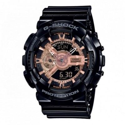Наручные часы CASIO (GA-110MMC-1A) черный, розовый