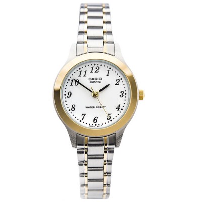 Наручные часы CASIO (LTP-1128G-7B) серебряный, золотой