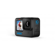 Экшн-камера GoPro HERO10 Black, 23.6МП, 5312x2988, 1720 мА·ч, черный