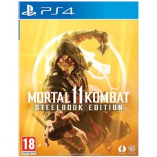 Mortal Kombat 11 - Steelbook Edition  (русские субтитры) (PS4)