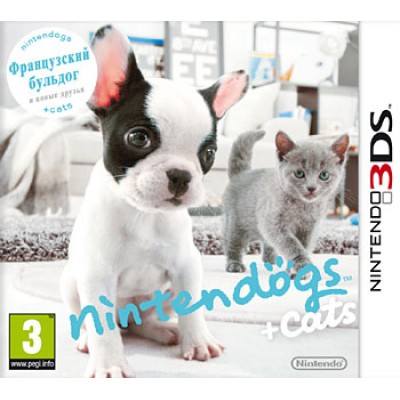 Nintendogs+Cats. Французский бульдог и новые друзья. (3DS)