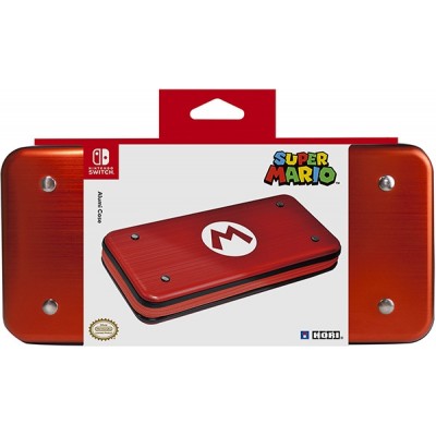HORI Защитный алюминиевый чехол Mario для консоли Nintendo Switch (NSW-090U) красный