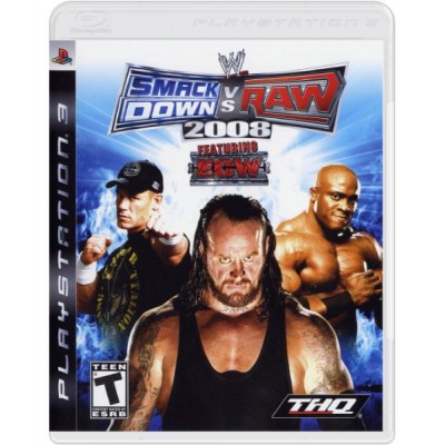 WWE SmackDown! vs. RAW 2008 (PS3)