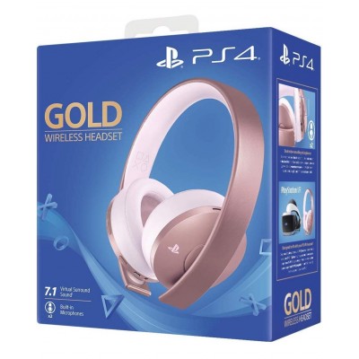 Sony Гарнитура беспроводная розовая Gold для PS4 (CUHYA-0080)
