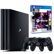 Sony PlayStation 4 PRO 1TB + Dualshock v.2 + FIFA 21