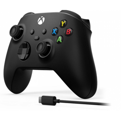 Геймпад Microsoft Xbox Series + USB-C кабель, черный