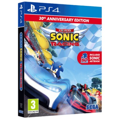 Team Sonic Racing - 30th Anniversary Edition  (русские субтитры) (PS4)
