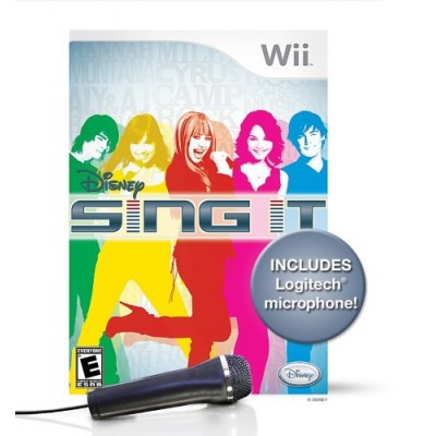 Disney Sing It Bundle (игра + микрофон) (Wii)