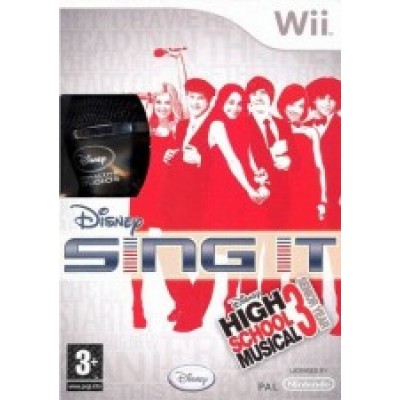 Disney Sing It High School Musical 3 Senior Year + Микрофон (Wii)