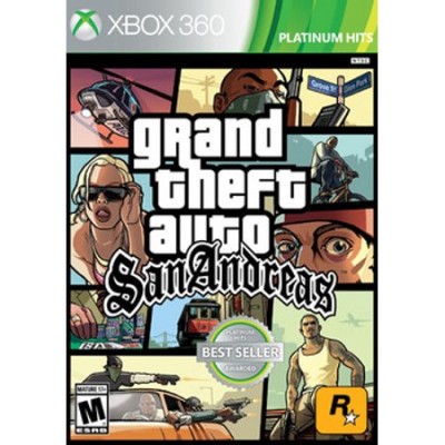 Grand Theft Auto San Andreas. Platinum Hits (Xbox 360)