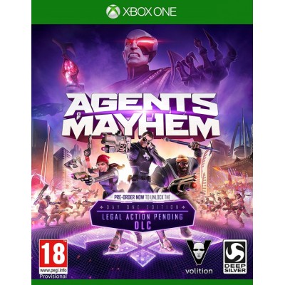 Agents of Mayhem. Издание первого дня (Русские субтитры) (Xbox One)