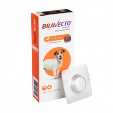 MSD Animal Health Бравекто таблетки от блох и клещей для мелких пород собак 4,5-10 кг. 1 шт. в уп., 1 уп.