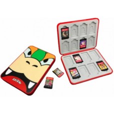 Кейс для хранения 16 игровых картриджей Super Mario Bowser (Switch)