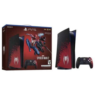 Игровая приставка PlayStation 5 Limited Edition SPIDER-MAN 2 (CFI-1218A)+ игра Marvel’s Spider-Man 2