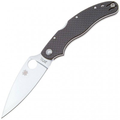 Складной нож Spyderco (C144CFPE) Caly 3.5 сталь ламинат 420j2/ZDP-189, рукоять Carbon Fiber