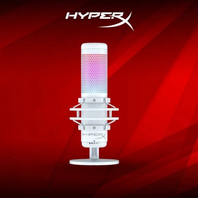 Микрофон HyperX QuadCast S, белый