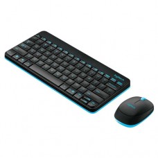 Комплект клавиатура+мышь Logitech MK245 NANO, черный (латиница)
