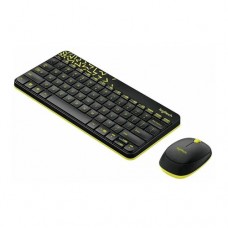 Комплект клавиатура+мышь Logitech MK240 NANO, черный (латиница)
