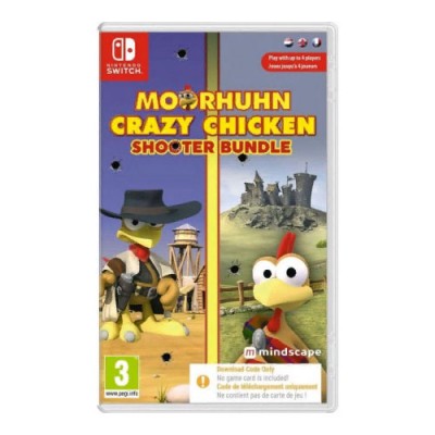 Moorhuhn Crazy Chiken: Shooter Bundle (код загрузки) (русские субтитры) (Nintendo Switch)