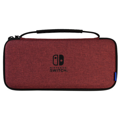 Nintendo Switch Защитный чехол Hori Slim Tough Pouch (Red) для консоли Switch OLED (NSW-812U)