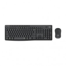 Комплект клавиатура+мышь Logitech MK295 Silent Wireless Combo, graphite (латиница)
