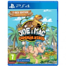 New Joe & Mac: Caveman Ninja - T-Rex Edition  (русские субтитры) (PS4)