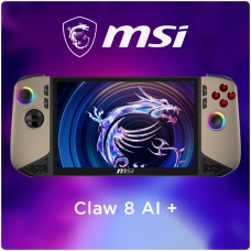 MSI похвасталась, что приставка Claw 8 AI+ в среднем на 20 % быстрее Asus ROG Ally X.