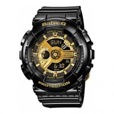 Наручные часы CASIO (BA-110-1A) черный, золотой